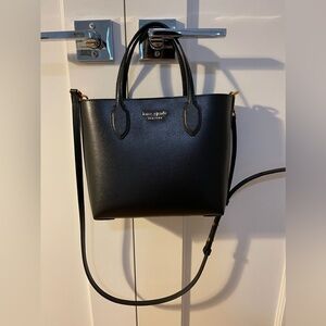 Kate Spade Bleecker street medium crossbody tote - black